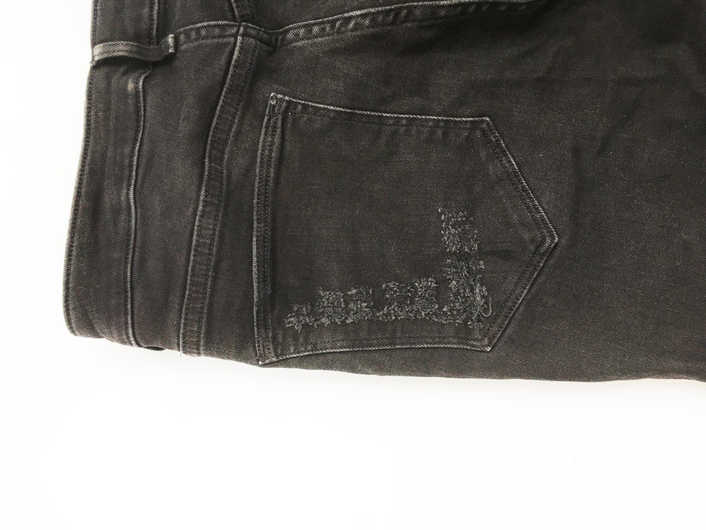Jeans Used Look Diy
 DIY Fashion Rockiger Look mit selbstgemachter Destroyed