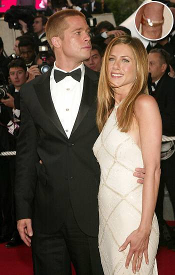 Jennifer Aniston Brad Pitt Hochzeit
 Verlobung Hochzeit Die Ringe der Stars S 173