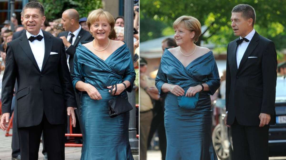 Joachim Sauer Hochzeit
 Kleid Recycling Reaktionen auf Merkels Auftritt
