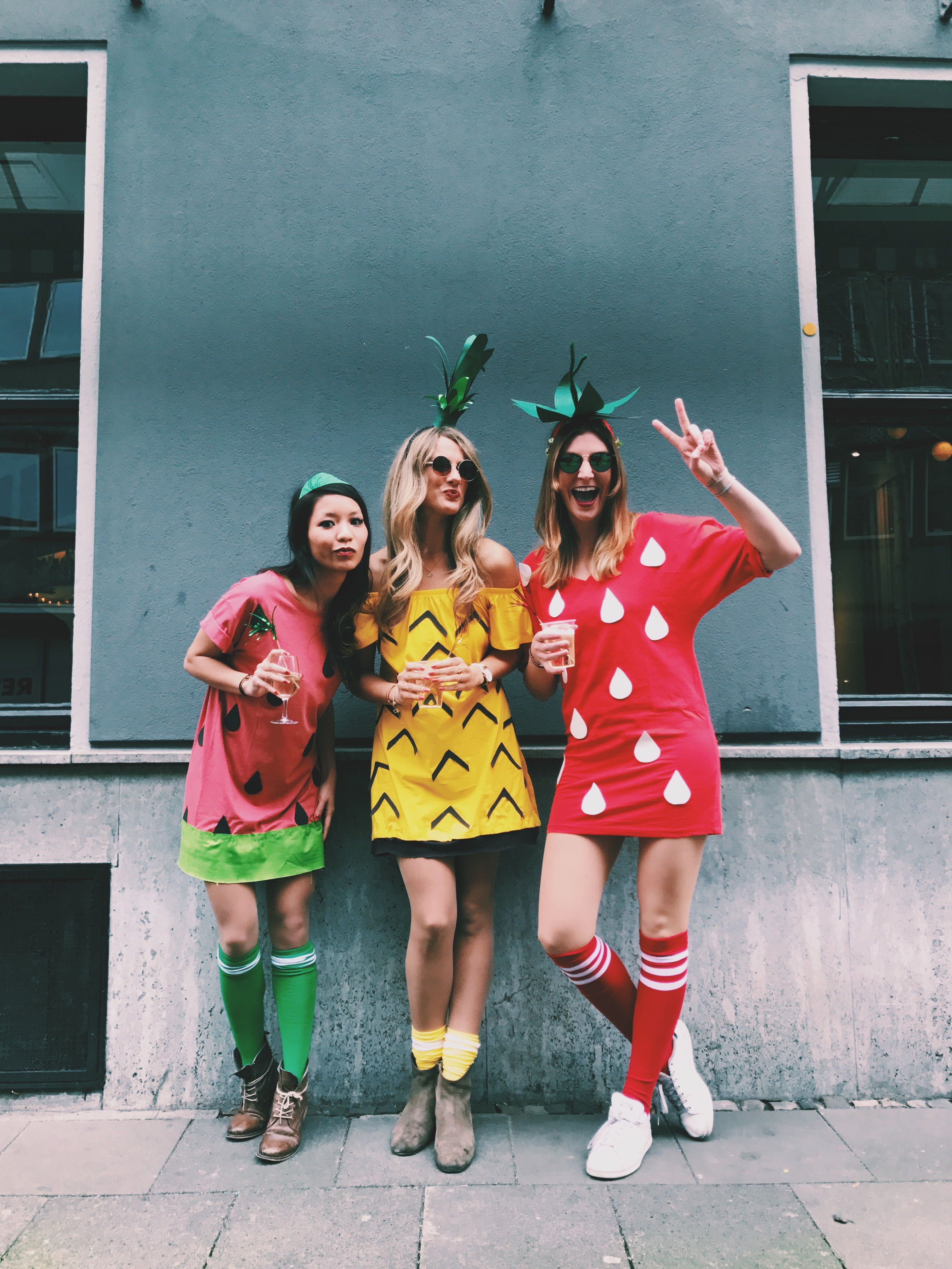 Karneval Kostüm Diy
 Tutti frutti Karneval DIY Ananas Erdbeere Wassermelone