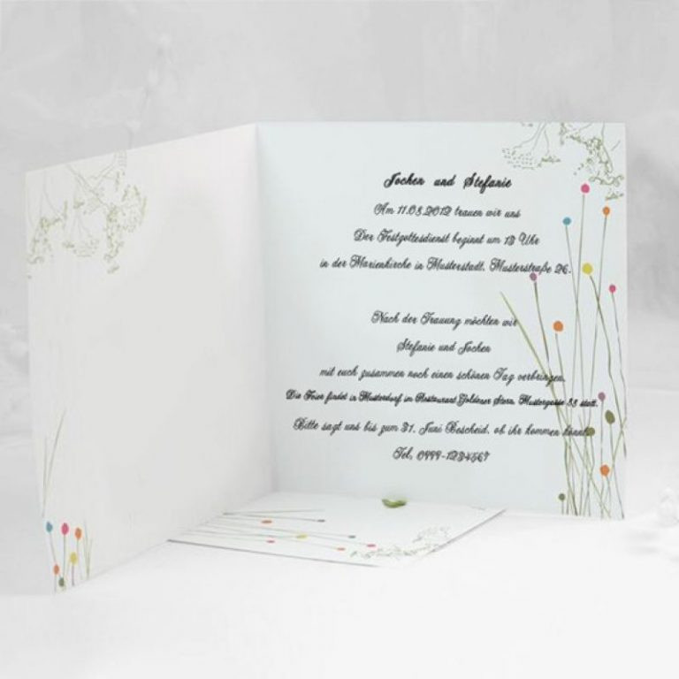 Karte Hochzeit Text
 Hochzeit Karte Text