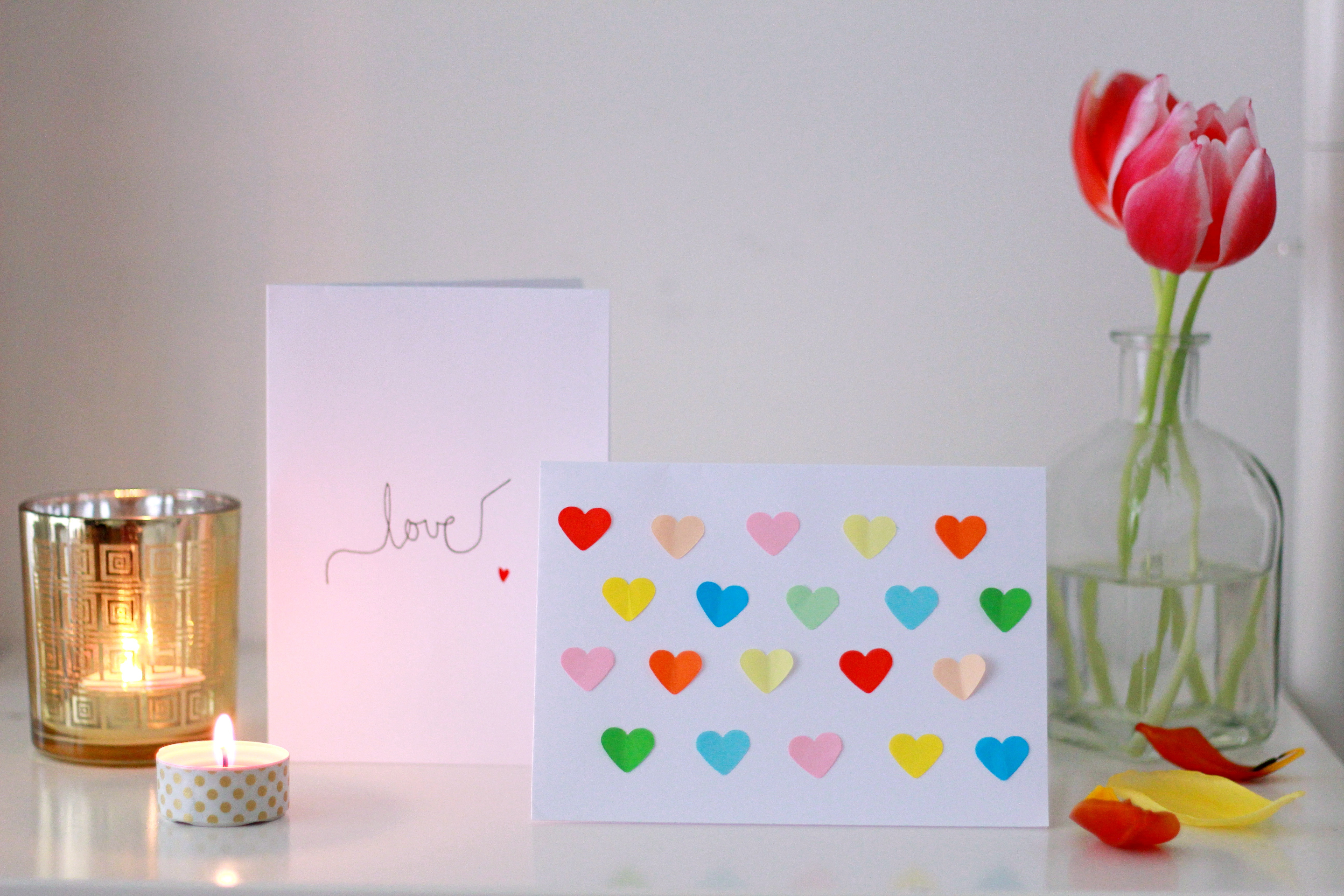 Karten Diy
 DIY Karten zum Valentinstag
