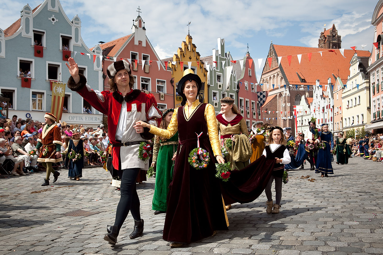 Karten Landshuter Hochzeit
 Landshut Städtetrip Deutschland