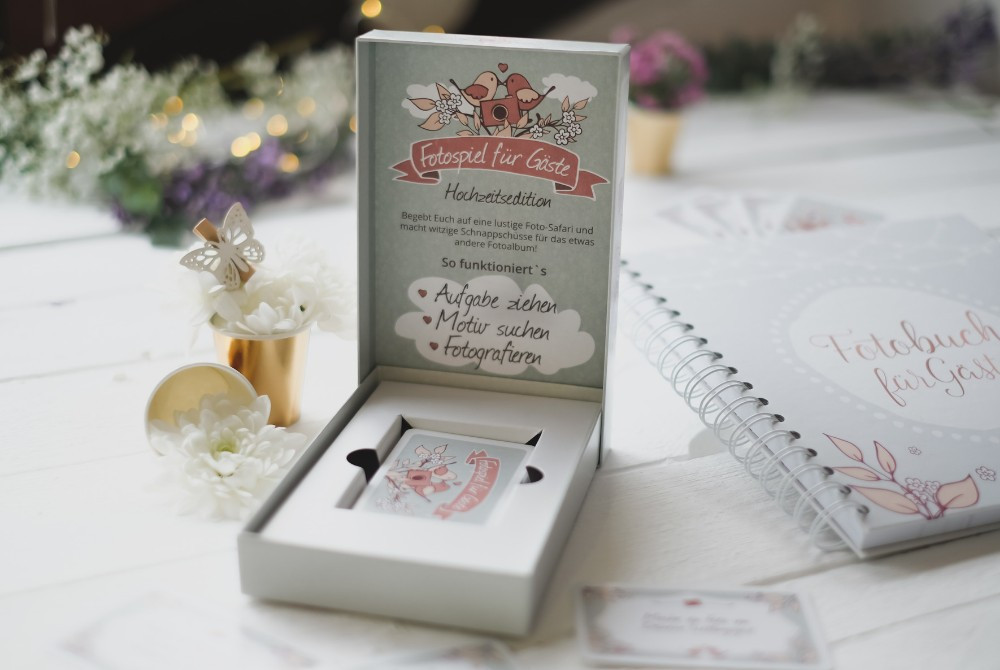 Kartenbox Hochzeit
 Sparpaket "Hochzeit" mit allen snaPmee Produkten zum