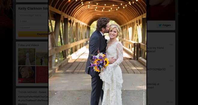 Kelly Clarkson Hochzeit
 Kelly Clarkson Sie hat sich raut Radio Hamburg
