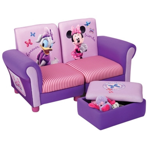 Kinder Sofa
 Minnie Mouse kinder sofa met opbergruimte The Kidz Store