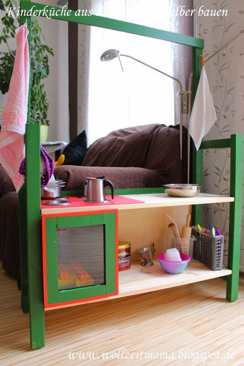Kinderküche Diy
 DIY Kinderküche selber bauen aus IKEA Regal