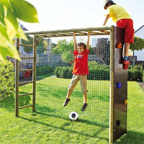 Kinderspielzeug Garten
 Bekletterbares Fußballtor Rundholz in 2019