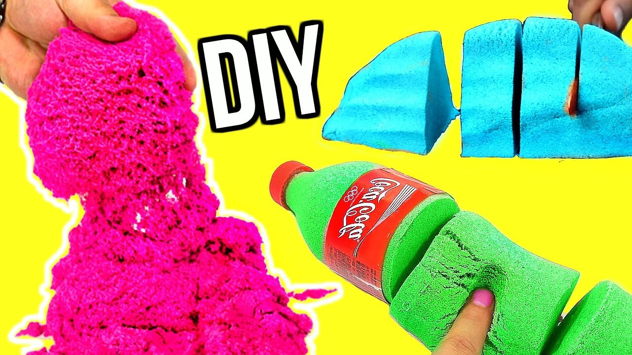 Kinetic Sand Diy
 DIY KINETIC SAND Crazy Sand