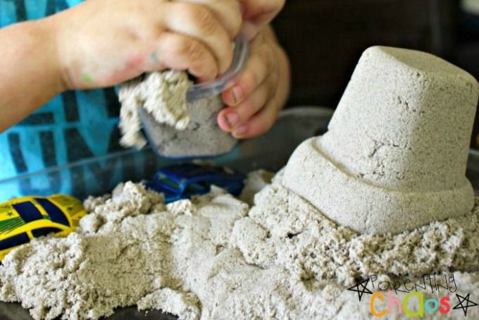 Kinetic Sand Diy
 DIY Kinetic Sand