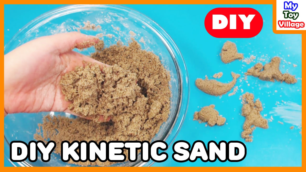 Kinetic Sand Diy
 How to Make DIY Kinetic Sand