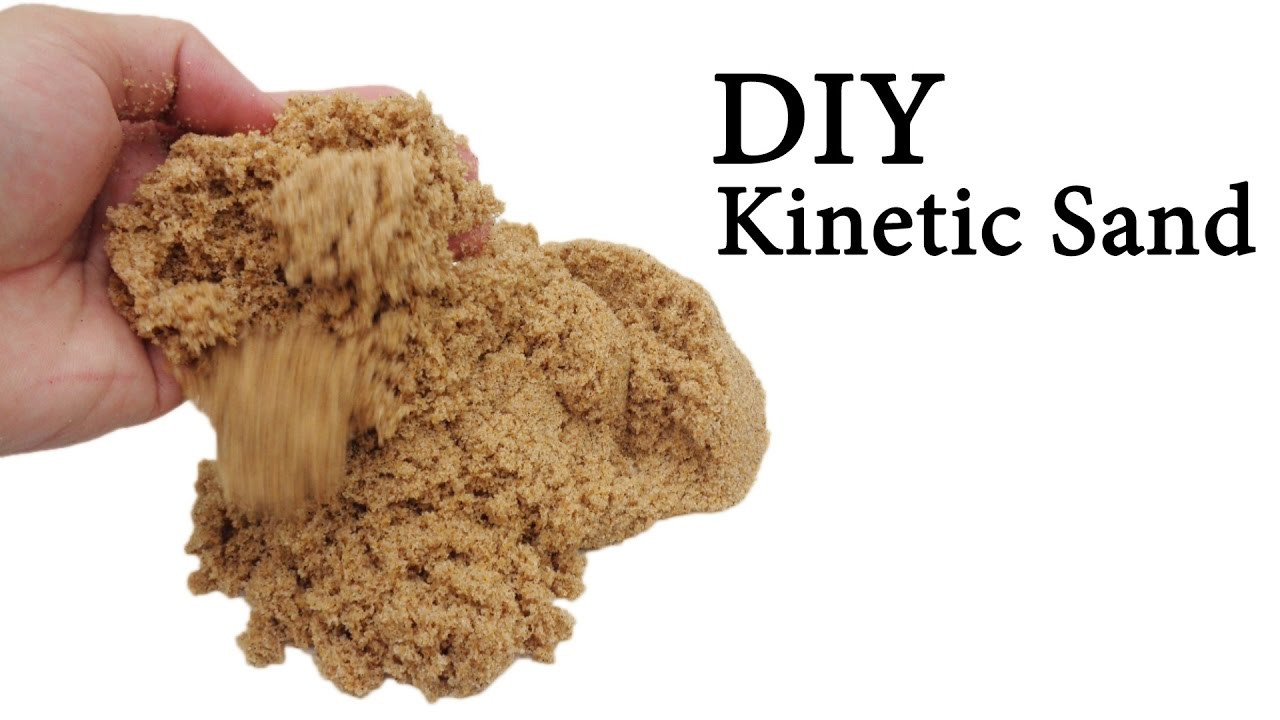 Kinetic Sand Diy
 Make Your Own Kinetic Sand with Eye Drops Sand