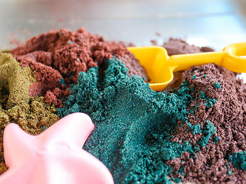 Kinetic Sand Diy
 Need A New Sensory Play Activity Try This DIY Kinetic Sand