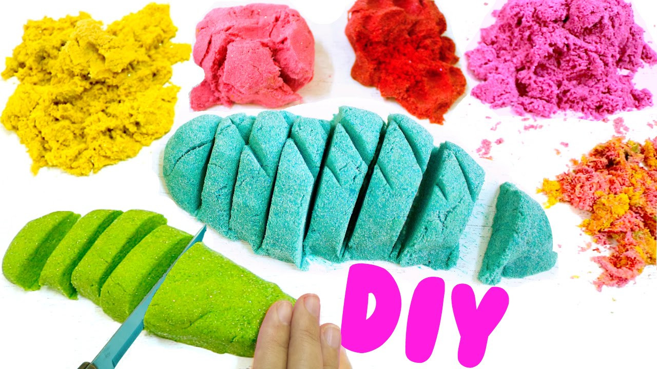 Kinetic Sand Diy
 DIY KINETIC SAND