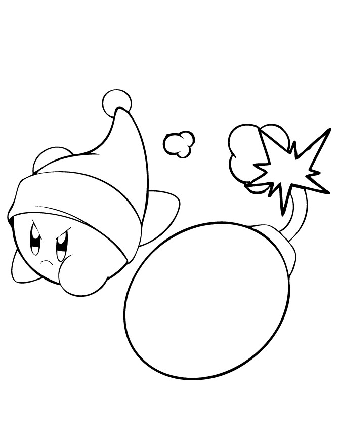 Kirby Ausmalbilder
 Kirby Coloring Pages Coloring Home