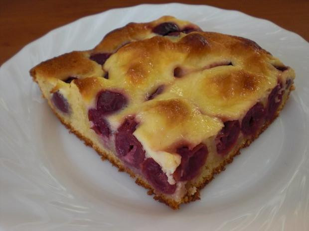 Kirsch Schmand Kuchen
 Saftiger Kirsch Schmand Kuchen vom Blech Rezept kochbar