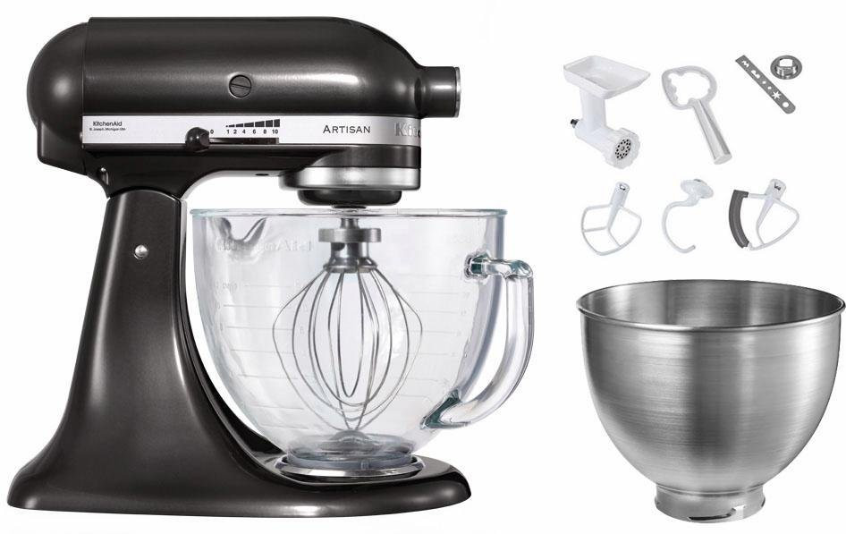 Kitchenaid Küchenmaschine Artisan
 KitchenAid Küchenmaschine Artisan 5KSM156EBZ mit großer