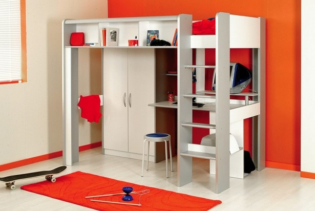 Kleiderschrank Com
 Kinderbett mit schreibtisch und kleiderschrank