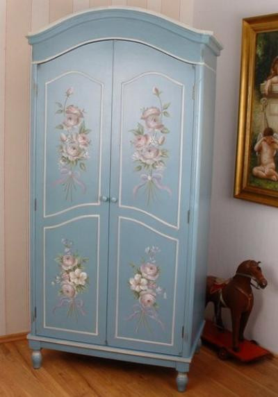 Kleiderschrank Vintage Weiß
 vintage schrank shabby chic kleiderschrank weiss