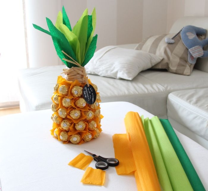 Kleine Geburtstagsgeschenke
 Die besten 25 Rocher ananas Ideen auf Pinterest