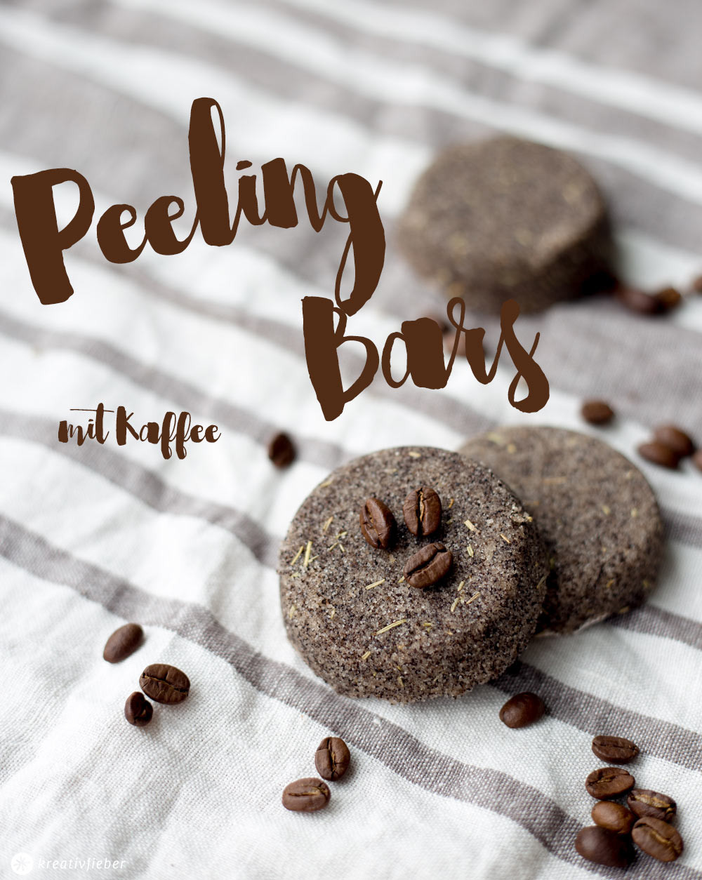 Kleine Geschenke Diy
 Peeling Bars mit Kaffee kreativfieber