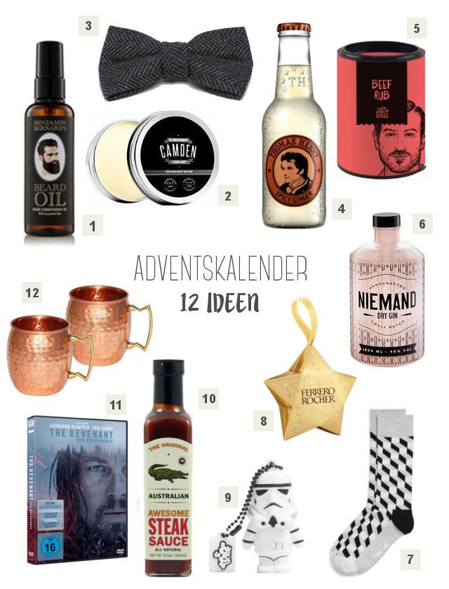 Kleine Geschenke Für Adventskalender
 Die besten 25 Adventskalender für männer Ideen auf