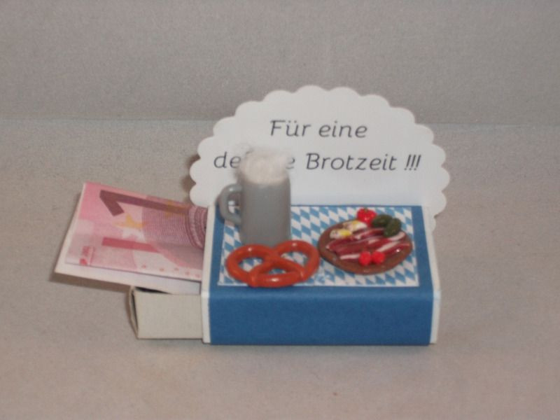 Kleine Geschenke Für Männer
 Geschenke für Männer Geldgeschenk Streichholzschachtel