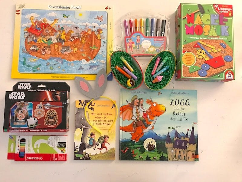 Kleine Geschenke Kinder
 Kleine Geschenke zu Ostern für Kleinkind & Schulkind