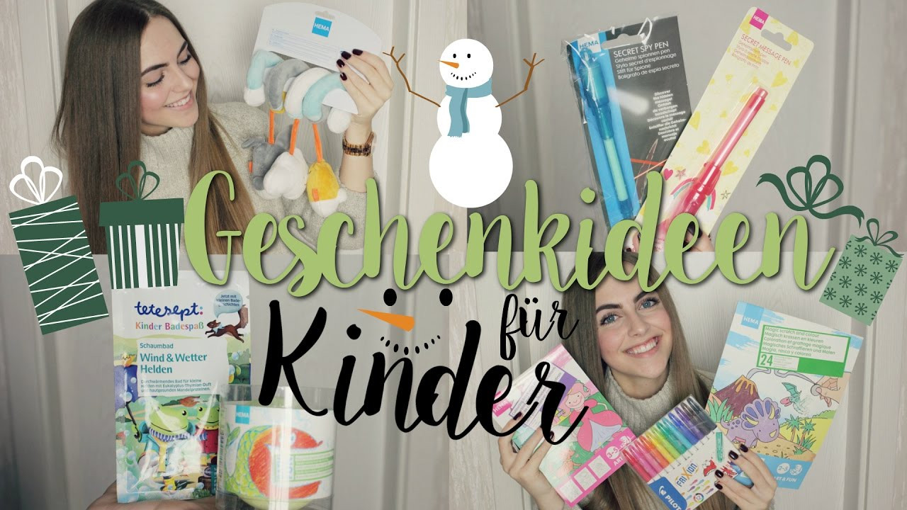 Kleine Geschenke Kinder
 Kleine Geschenkideen für KINDER ☃🎁