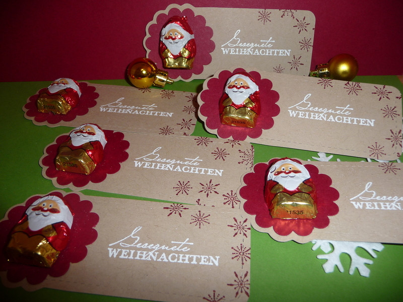 Kleine Geschenke Zu Weihnachten
 6 kleine Gastgeschenke zu Weihnachten Tischdeko von