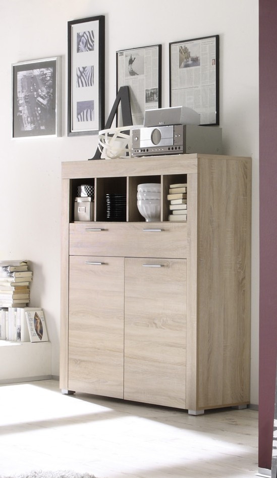 Kommode Eiche Sägerau
 Dreams4Home Kommode Base Anrichte Sideboard Wohnzimmer