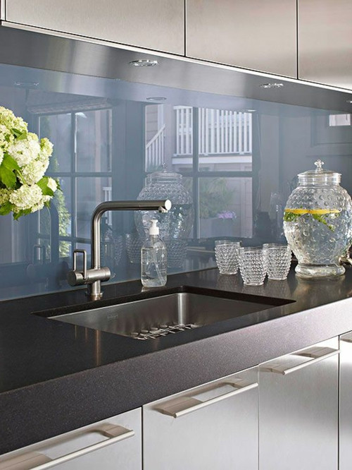 Küche Glasrückwand
 30 tolle Wohnideen für Küche Glasrückwand
