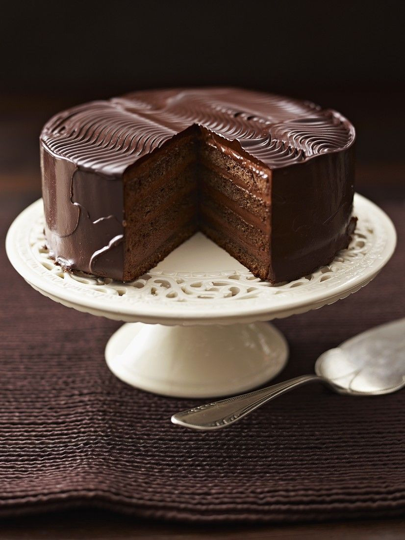 Kuchen Backen
 Schokoladentorte Rezept Rezepte