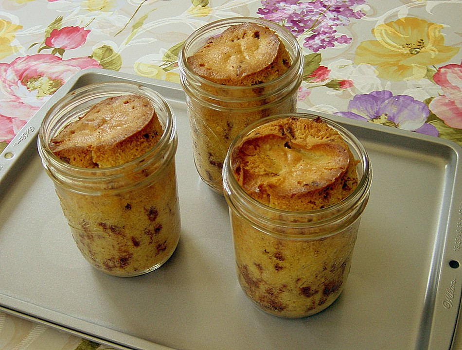 Kuchen Im Glas
 Butter Vanille Haselnuss Kuchen im Glas mit