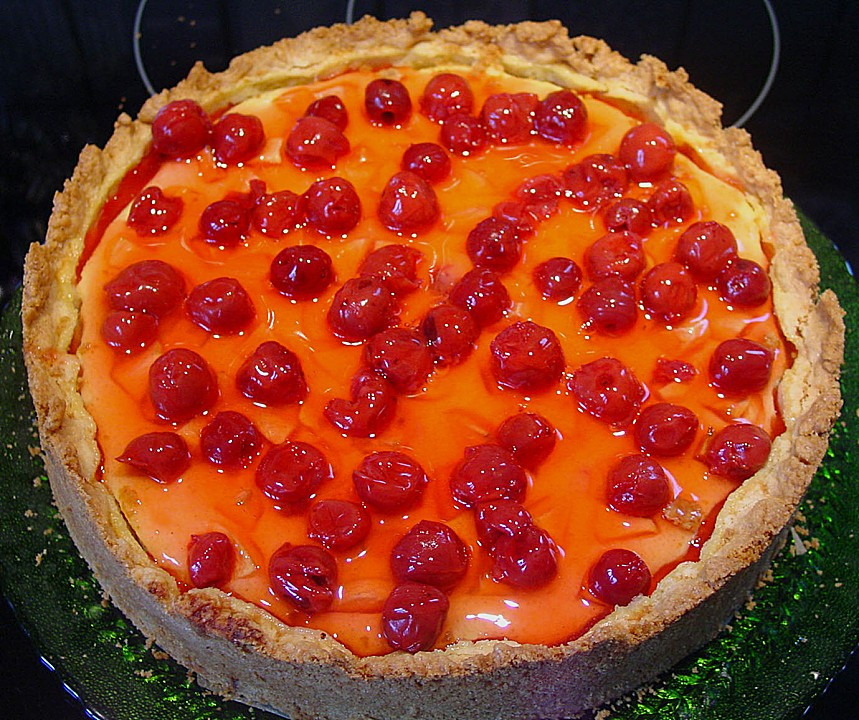 Kuchen Mit Grieß
 Floo s Quark Grieß Kuchen mit Früchten von floo