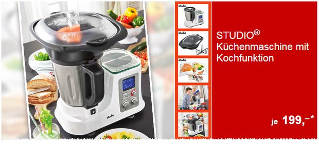 Küchenmaschine Aldi
 Studio Küchenmaschine als ALDI Angebot ab 3 12 2015