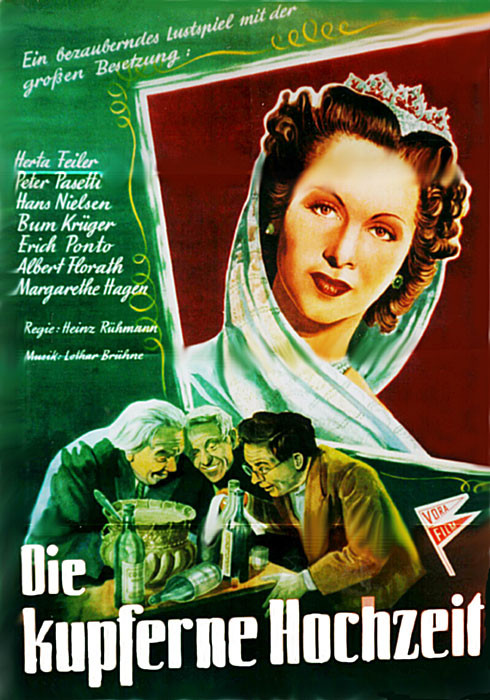 Kupferne Hochzeit
 plakat kupferne Hochzeit Die 1948 poster Archiv