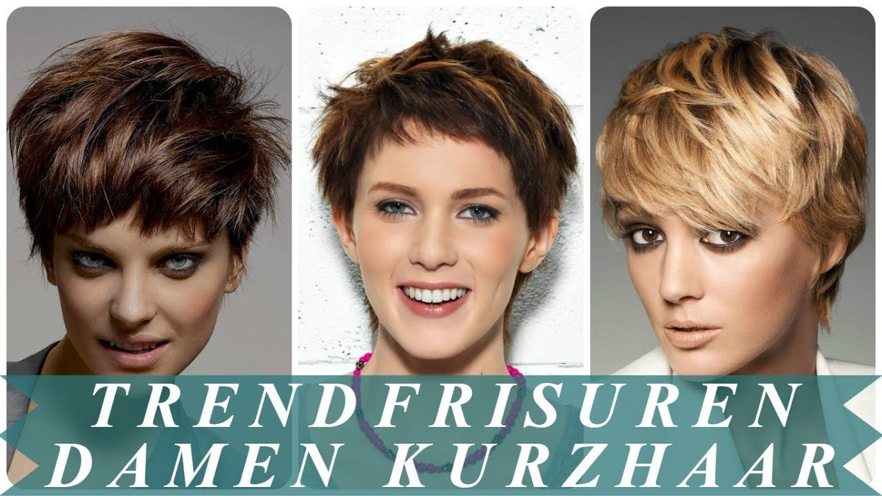 Kurzhaar Frisuren Frauen
 Trendfrisuren 2018 damen kurzhaar