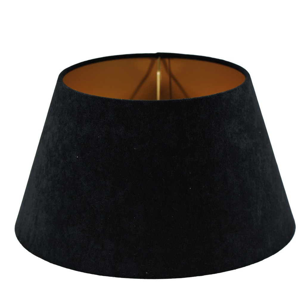 Lampenschirme Für Tischleuchten
 Lampenschirm in Schwarz aus Stoff TL