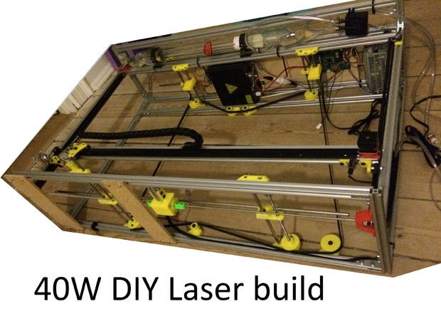 Laser Cutter Diy
 DIY 40W CNC Laser Cutter From Bad to Better With 3D