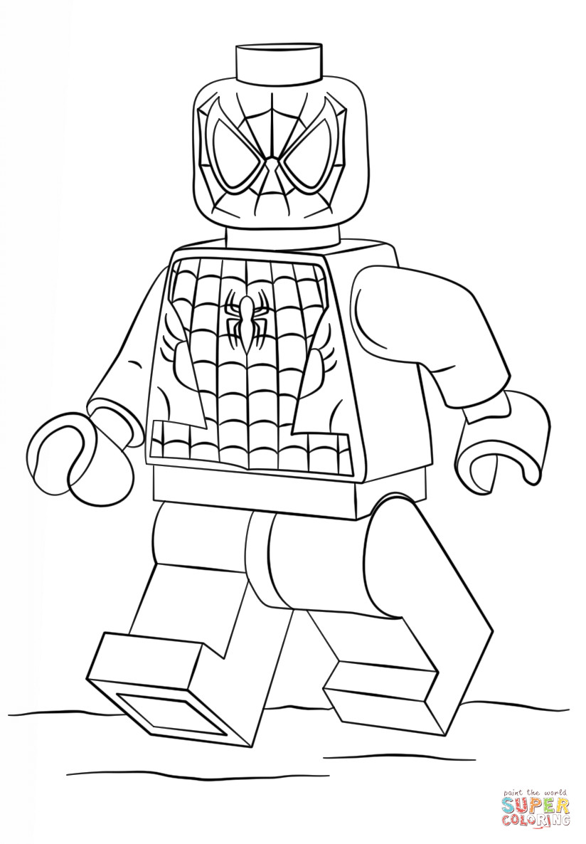 Lego Marvel Ausmalbilder
 lego spiderman ausmalbilder kostenlos 847 Malvorlage Lego