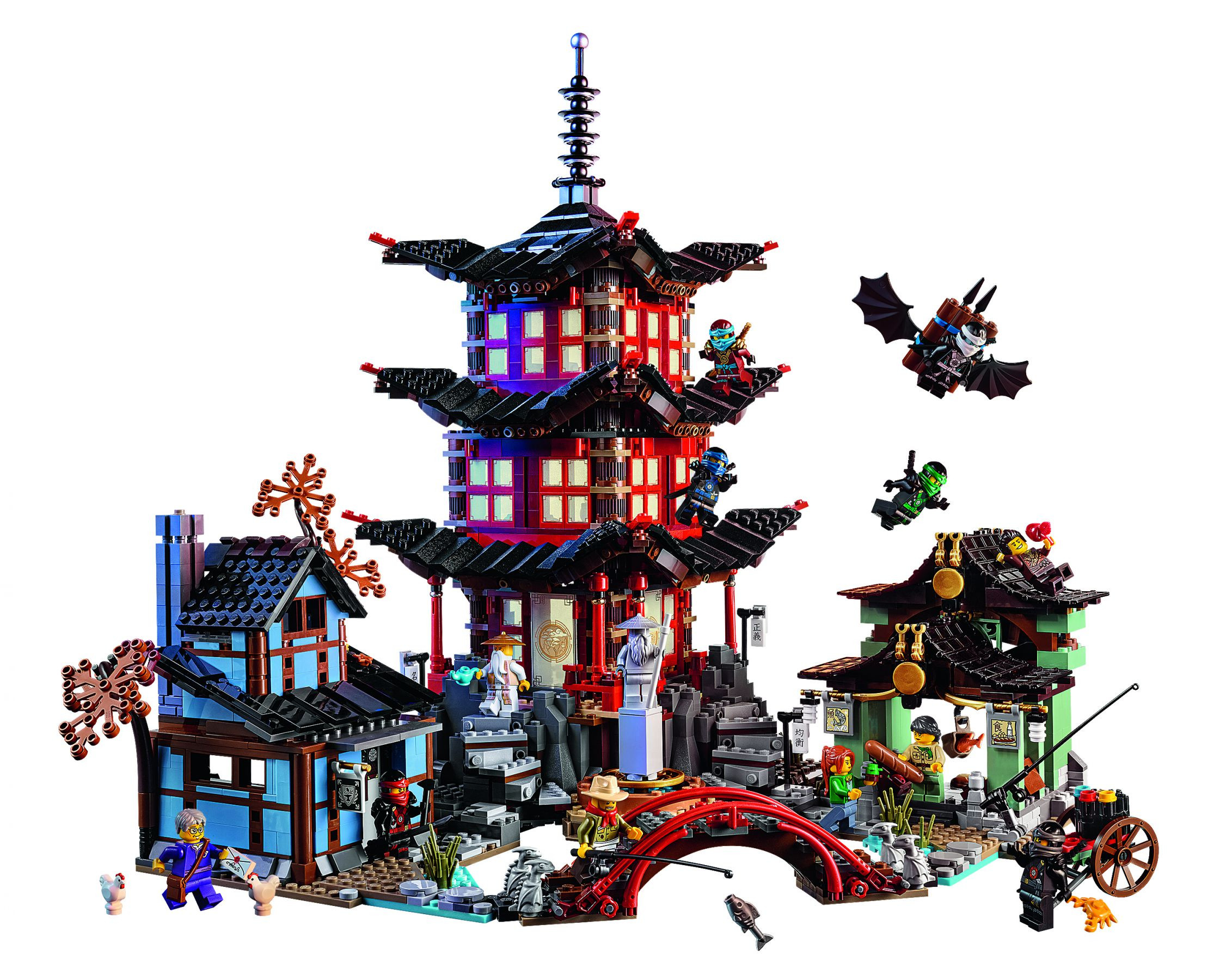 Lego Ninjago Tempel Des Lichts
 LEGO Ninjago Tempel des Airjitzu brickmerge