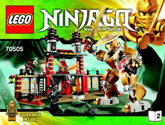 Lego Ninjago Tempel Des Lichts
 Bauanleitungen LEGO NINJAGO Tempel des Lichts