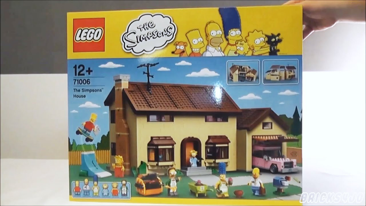 Lego Simpsons Haus
 LEGO The Simpsons Das Simpsons Haus Review deutsch