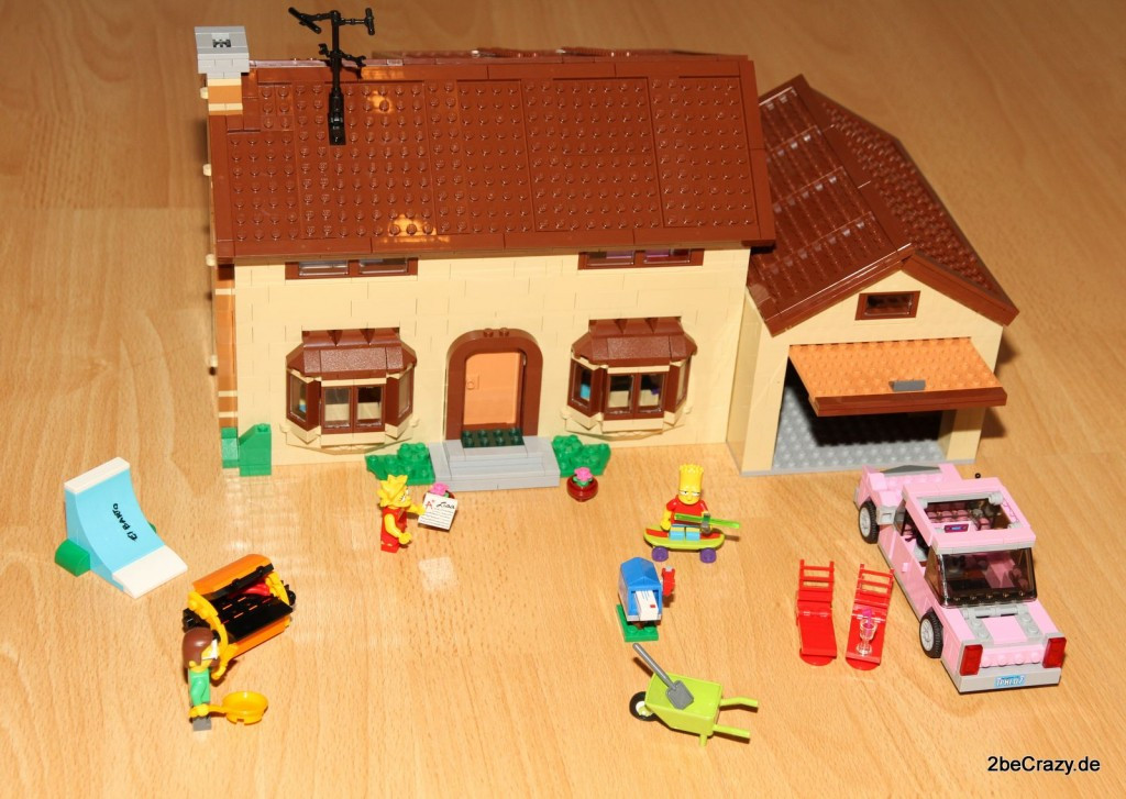 Lego Simpsons Haus
 Das Simpsons Haus von Lego aufgebaut und Bilder 2beCrazy