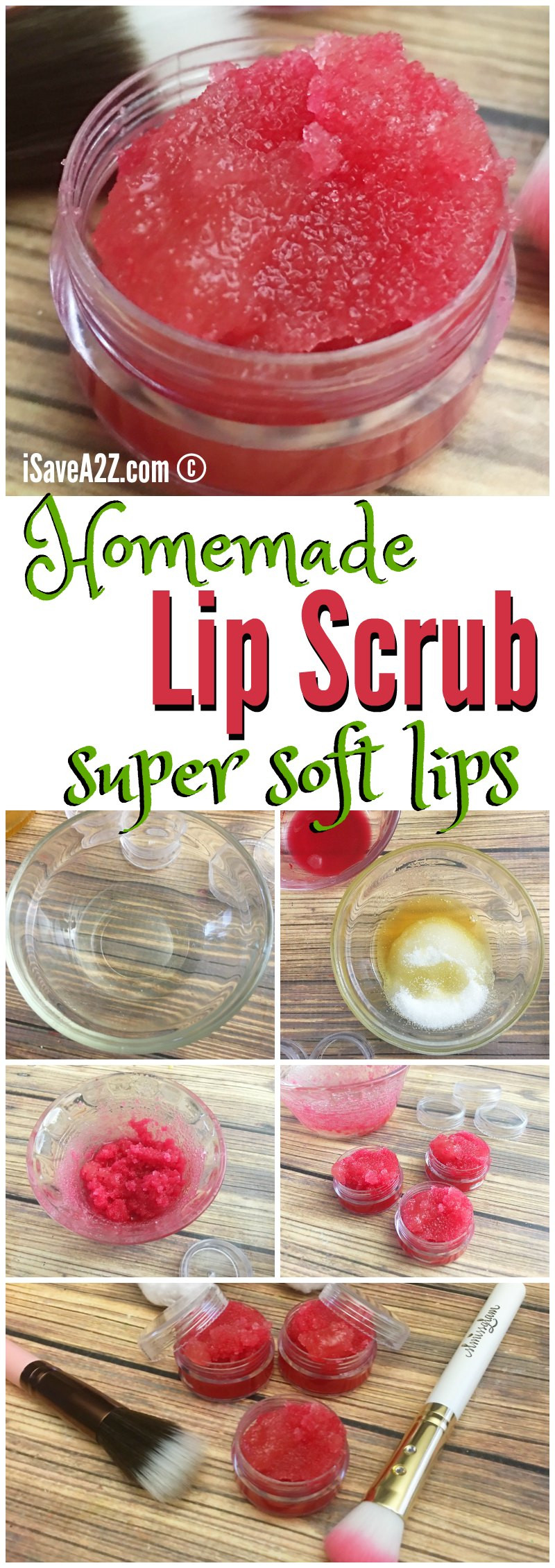 Lip Scrub Diy
 Homemade Sugar Lip Scrub Recipe for Super Soft Lips