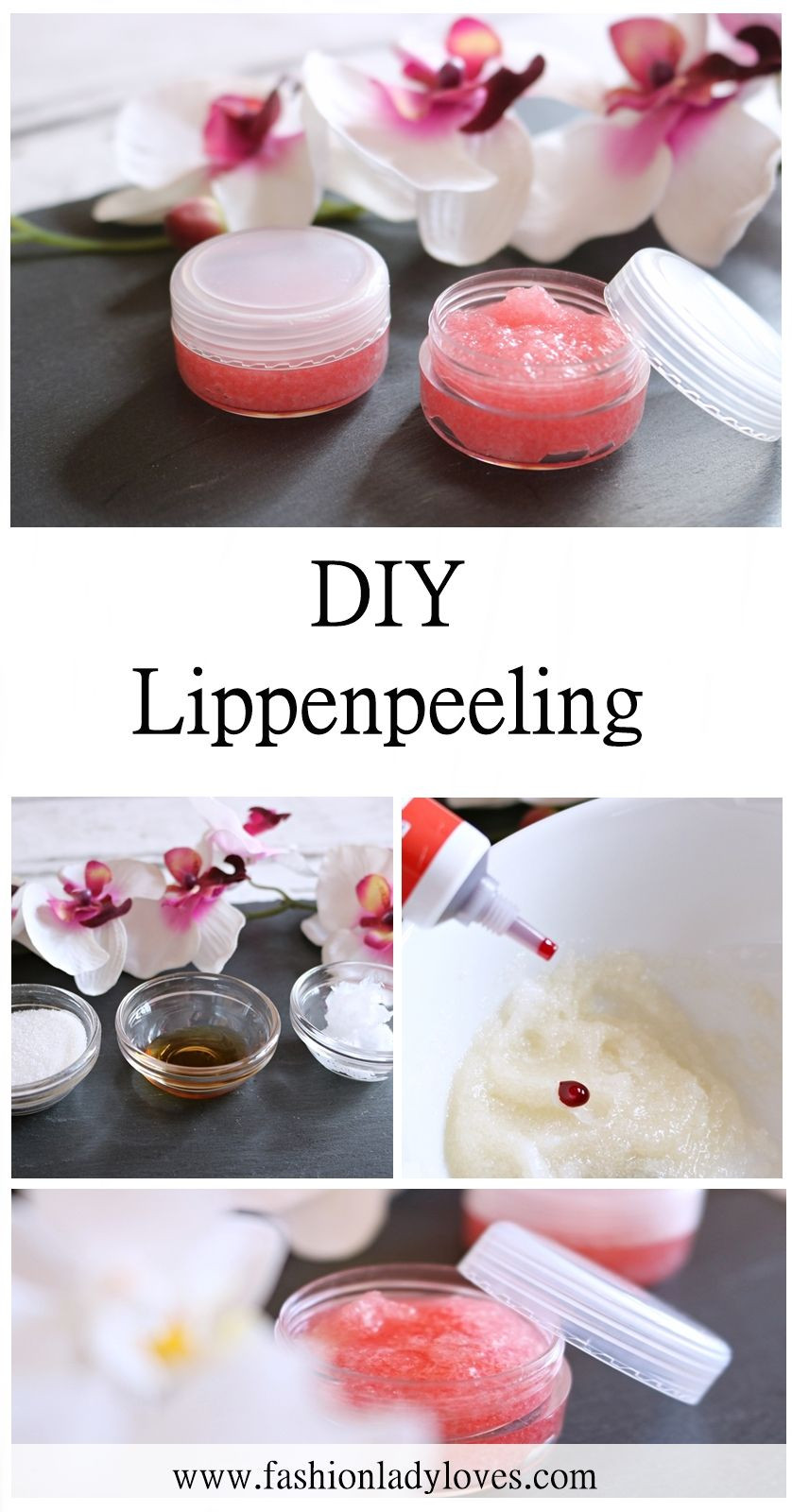 Lippenpeeling Diy
 DIY Lippenpeeling selber machen