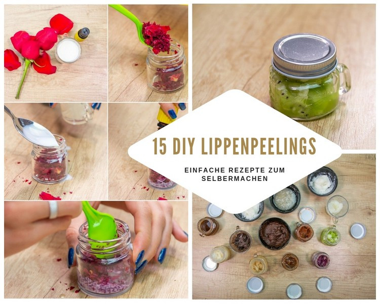 Lippenpeeling Diy
 Einfache Methoden für DIY Lippenpeeling Ideen mit