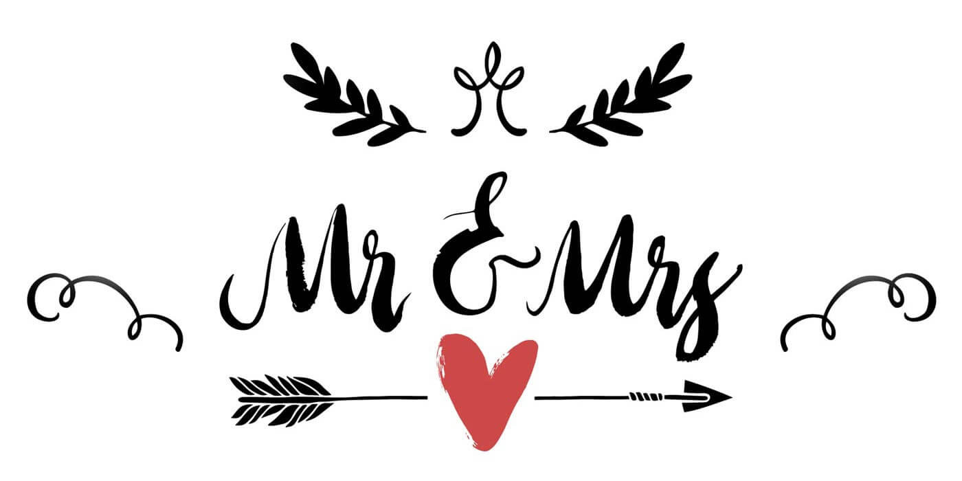 Logo Hochzeit
 DIY Hochzeitslogo erstellen