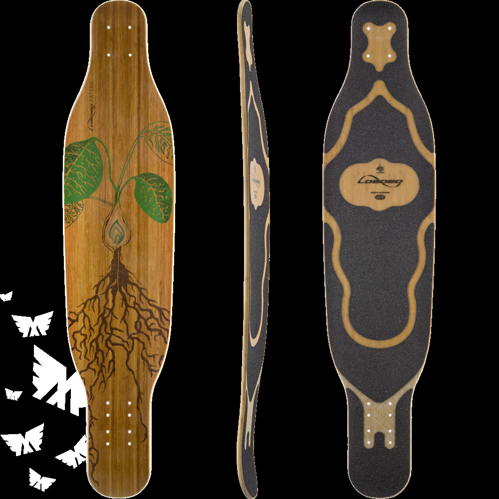 Longboard Decks
 Loaded Fat Tail Longboard Skateboard Deck w Grip